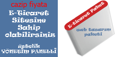 dogrudesign e-ticaret paket